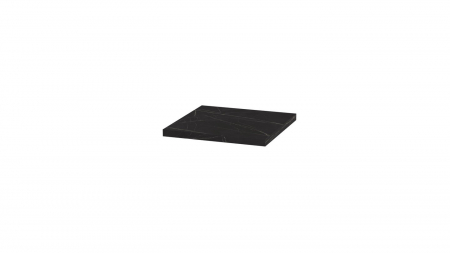Mobilier - Polita decorativa 300x300x18 mm, Pietra Grigia negru F206 ST9, grosime 18 mm