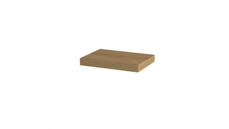 Polite - Polita decorativa 350x250x36 mm, Hicori natur H3730 ST10, grosime 36 mm