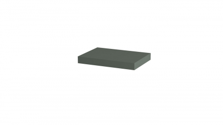 Mobilier - Polita decorativa 350x250x36 mm, Verde eucalipt U604 ST9, grosime 36 mm
