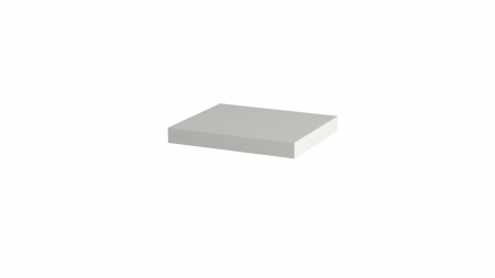 Polite - Polita decorativa 350x300x36 mm, Alb Premium W1000 ST9, grosime 36 mm