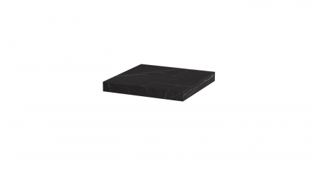 Mobilier - Polita decorativa 350x350x36 mm, Pietra Grigia negru F206 ST9, grosime 36 mm