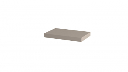 Polite - Polita decorativa 400x250x36 mm, Gri casmir U702 ST9, grosime 36 mm