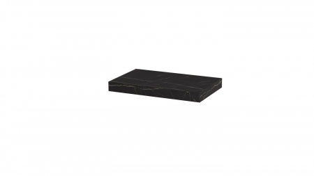 Polite - Polita decorativa 400x250x36 mm, Pietra Grigia negru F206 ST9, grosime 36 mm