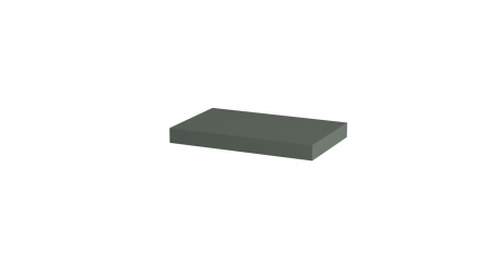 Mobilier - Polita decorativa 400x250x36 mm, Verde eucalipt U604 ST9, grosime 36 mm