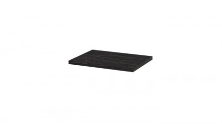 Mobilier - Polita decorativa 400x300x18 mm, Pietra Grigia negru F206 ST9, grosime 18 mm