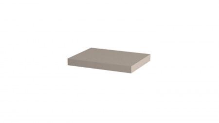 Polite - Polita decorativa 400x300x36 mm, Gri casmir U702 ST9, grosime 36 mm