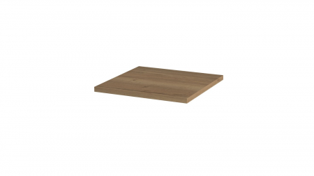 Polite - Polita decorativa 400x400x18 mm, Stejar Halifax natur H1180 ST37, grosime 18 mm
