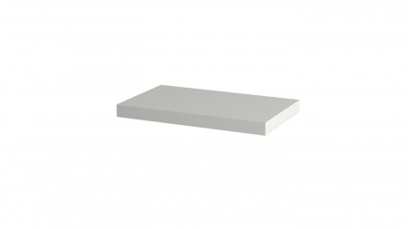 Polite - Polita decorativa 500x300x36 mm, Alb Premium W1000 ST9, grosime 36 mm