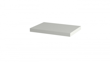 Polite - Polita decorativa 500x350x36 mm, Alb Premium W1000 ST9, grosime 36 mm