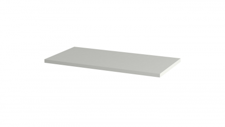 Polite - Polita decorativa 700x350x18 mm, Alb Premium W1000 ST9, grosime 18 mm