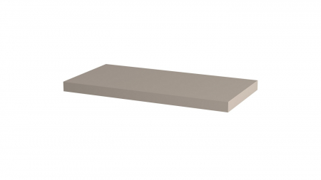 Polite - Polita decorativa 700x350x36 mm, Gri casmir U702 ST9, grosime 36 mm