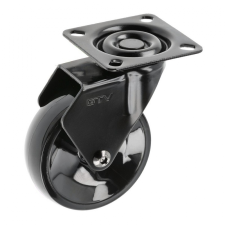 Accesorii mobilier - Rotila Calibro fara frana Ø 75 mm, finisaj negru