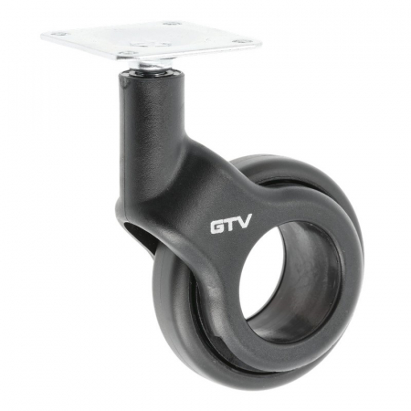 Accesorii mobilier - Rotila Strada fara frana Ø 60 mm, finisaj negru