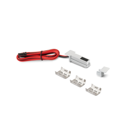 Benzi LED si accesorii - Senzor switch Pyxis LED incastrat 24V, 1.5 m, finisaj gri
