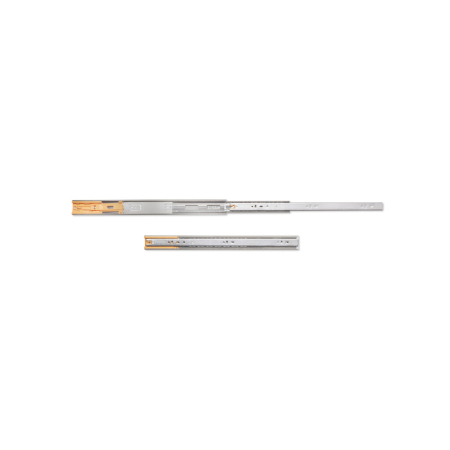 Glisiere cu bile - Set glisiere cu bile pentru sertare, extractie totala, cu inchidere amortizata, H 45 mm, L 450 mm