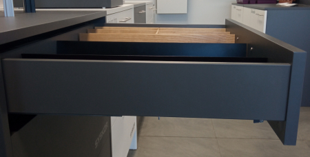 Set sertar Vision Top adancime 450 mm, inaltime 89 mm, finisaj antracit [2]