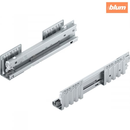 Merivobox - Blum - Şină de corp MERIVOBOX, 40 kg, NL=270 mm, dreapta+stânga, finisaj zincat 450.2701B
