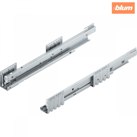 Accesorii mobilier - Şină de corp MERIVOBOX, 40 kg, NL=450 mm, dreapta+stânga, finisaj zincat 450.4501B