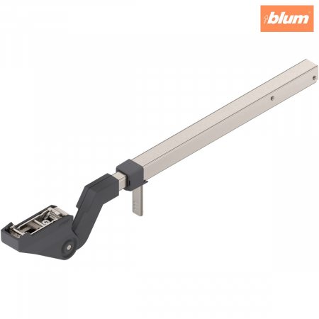 Sisteme deschidere usi - Sistem de ridicare pentru uşă pliantă AVENTOS HF, Pârghie, KH=560-710 mm, simetric, finisaj nichelat 20F3501.01TE-HEB