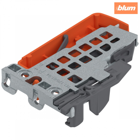 Glisiere sub sertar - Blum - TANDEM Cuplaj, dreapta, finisaj portocaliu T51.1700.04KUPP*R