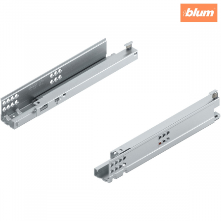 Feronerie usi si sertare - TANDEM TIP-ON Extragere parţială, Glisare, 30 kg, NL=270 mm, pentru Grosime material placă 11-16 mm, pt cuplaj, stânga/dreapta, finisaj zincat 550H2700T