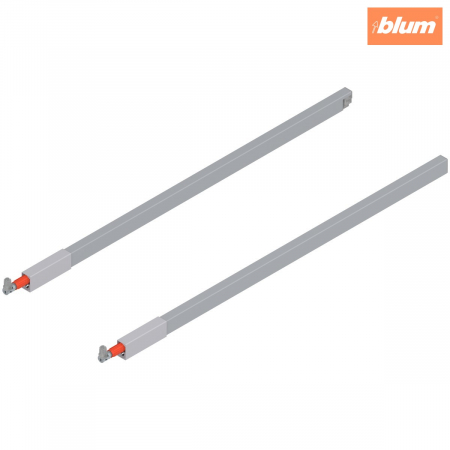 Tandembox Antaro - Blum - TANDEMBOX Lonjeron (sus), pentru Extragere cu front înalt, NL=650 mm, dreapta+stânga, pentru TANDEMBOX antaro, finisaj R9006 gri aluminiu ZRG.587RSICRE*R+L