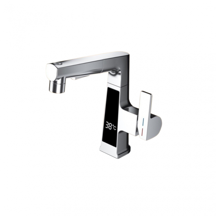 Baterie Lavoar Cu Ecran Digital, S04, Silver, 3 moduri spalare [1]