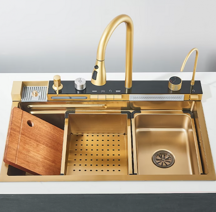 Chiuveta Bucatarie Multifunctionala Riva Gold [3]