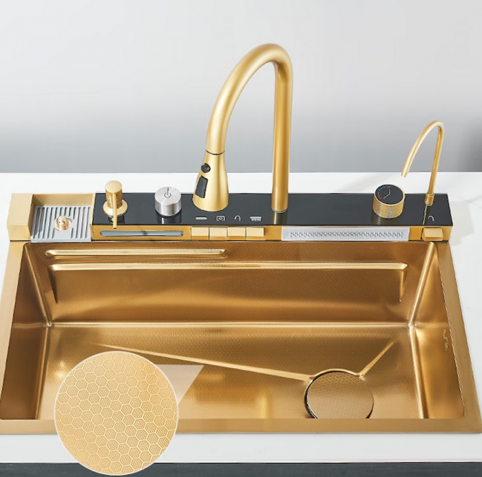Chiuveta Bucatarie Multifunctionala Riva Gold [9]