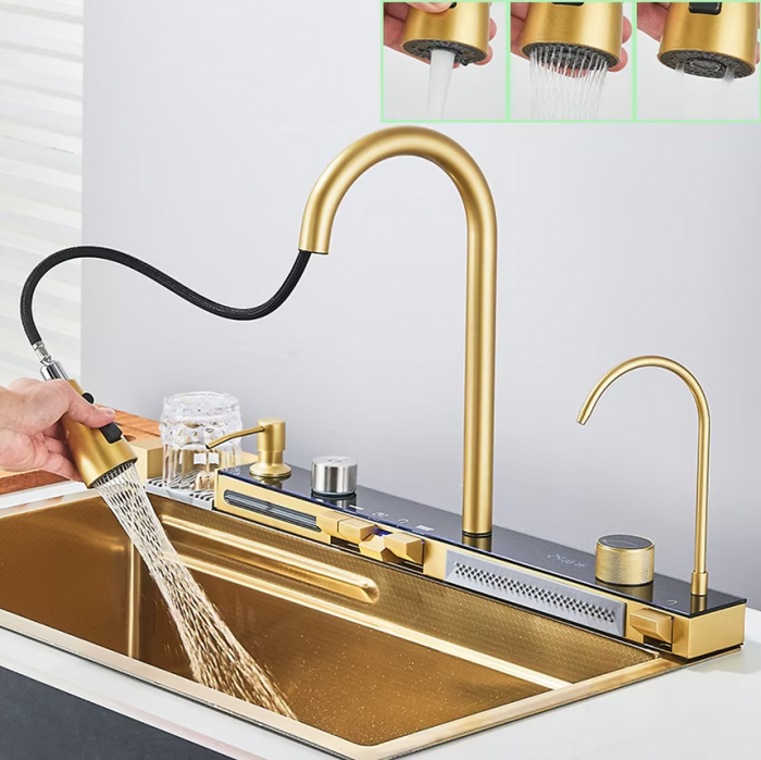 Chiuveta Bucatarie Multifunctionala Riva Gold [8]