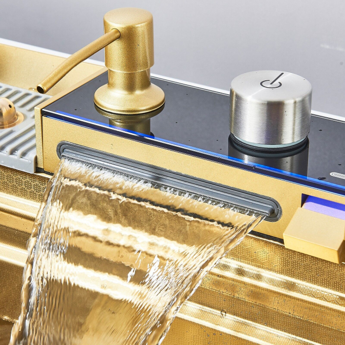 Chiuveta Bucatarie Multifunctionala Riva Gold [14]