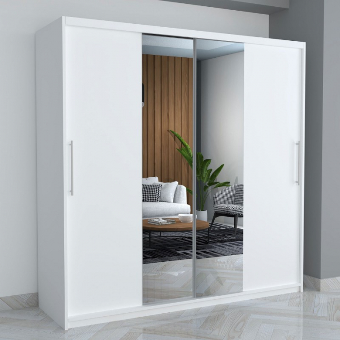 Dulap B07 Alb 200CM Lungime [1]
