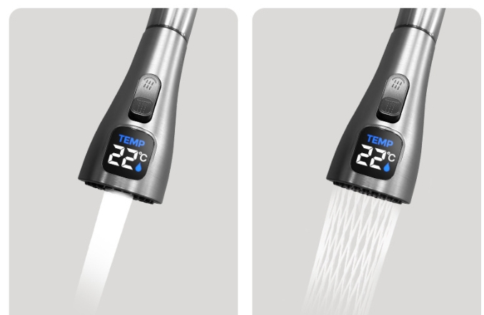 Robinet S100, Afisaj Digital Al Temperaturii, Culoare GRI [2]