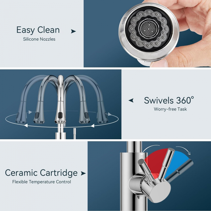 Robinet S100, Afisaj Digital Al Temperaturii, Culoare Silver [4]