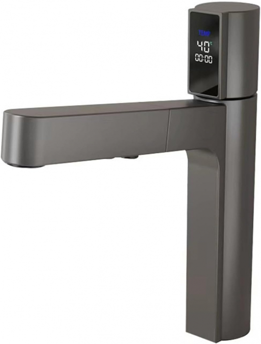 Robinet S98, Afisaj Digital Al Temperaturii, Culoare Gri [5]