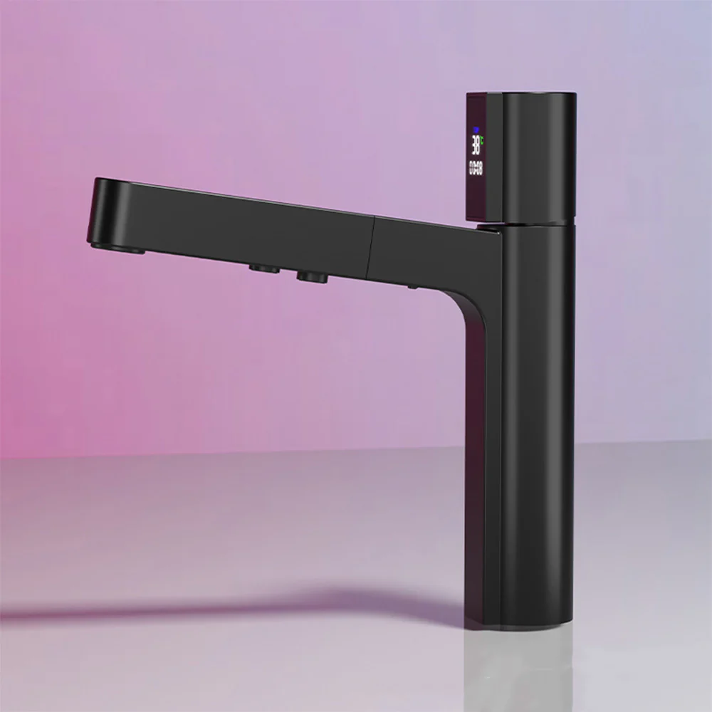 Robinet S98, Afisaj Digital Al Temperaturii, Culoare Negru [8]