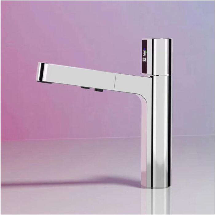 Robinet S98, Afisaj Digital Al Temperaturii, Culoare Silver [2]
