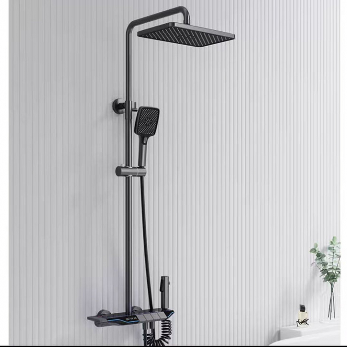 Set coloana dus S21, display digital, afisare temperatura, 4 functii integrate [3]