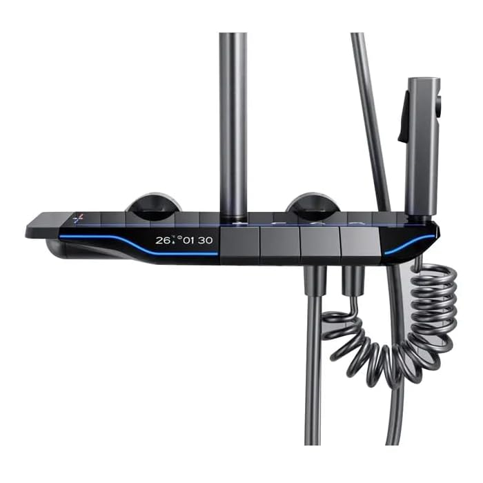 Set coloana dus S21, display digital, afisare temperatura, 4 functii integrate [10]