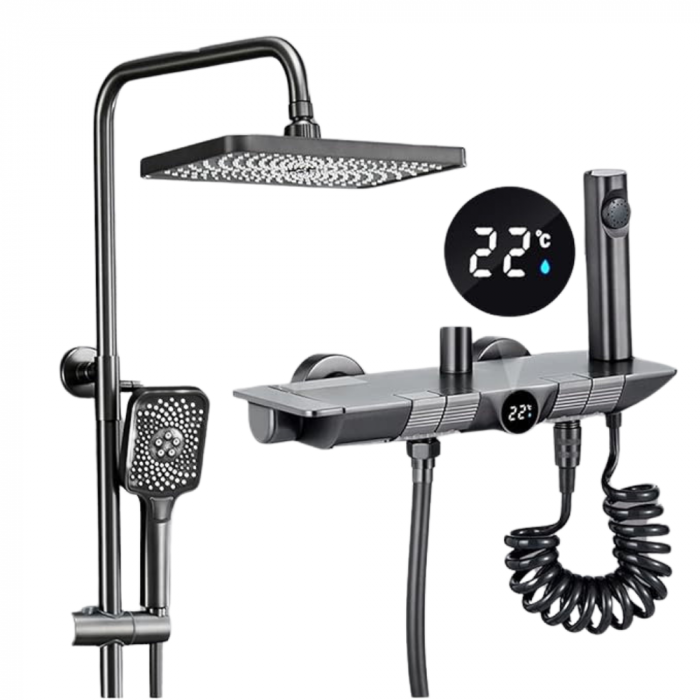 Set coloana dus S22, display digital, afisare temperatura [2]
