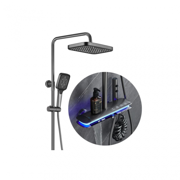 Set coloana dus S24, display digital, afisare temperatura [1]