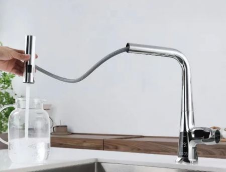 Baterie Lavoar Cu Ecran Digital, S05, Silver, 3 moduri spalare [1]