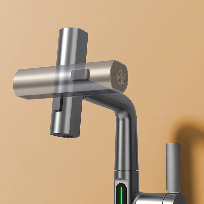 Baterie Chiuveta Cu Ecran Digital, Racord 35 mm, 30 x 20 cm S02-Gri [10]