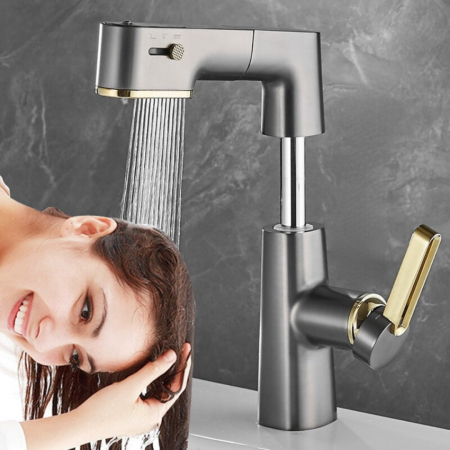 Baterie Chiuveta Cu Ecran Digital, S03, Gri [6]