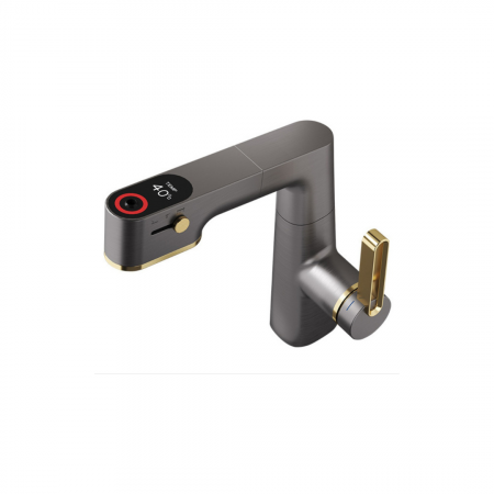 Baterie Chiuveta Cu Ecran Digital, S03, Gri [1]