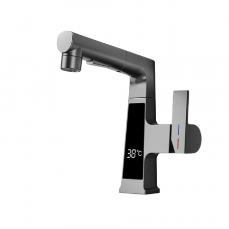 Baterie Lavoar Cu Ecran Digital, S04, Gri, 3 moduri spalare [1]