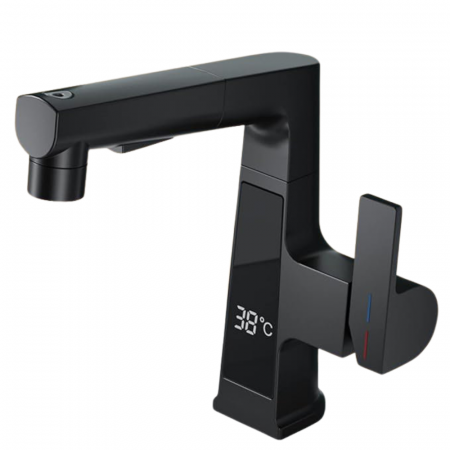 Baterie Lavoar Cu Ecran Digital, S04, Negru, 3 moduri spalare [1]