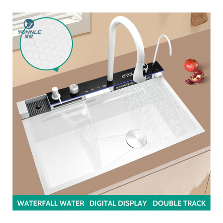 Chiuveta Bucatarie Multifunctionala Riva Alb [10]