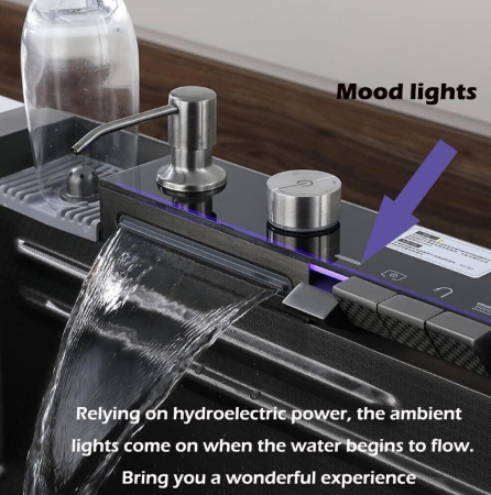 Chiuveta Bucatarie Multifunctionala Riva Gri Inchis [11]