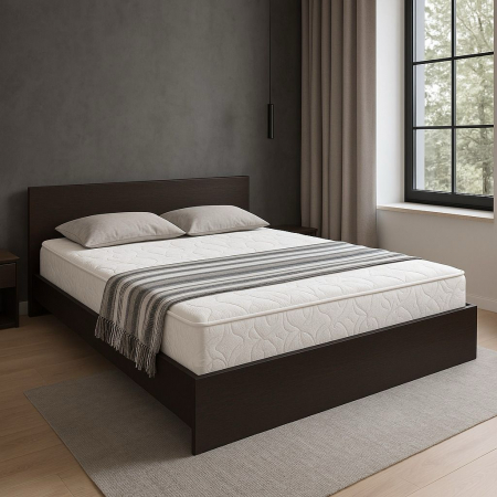 Pat Roxana Wenge 160x200cm Cu Saltea 160x200cm [1]